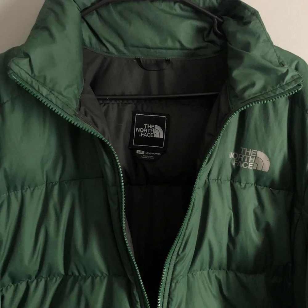 The North Face Black and Green Jacket